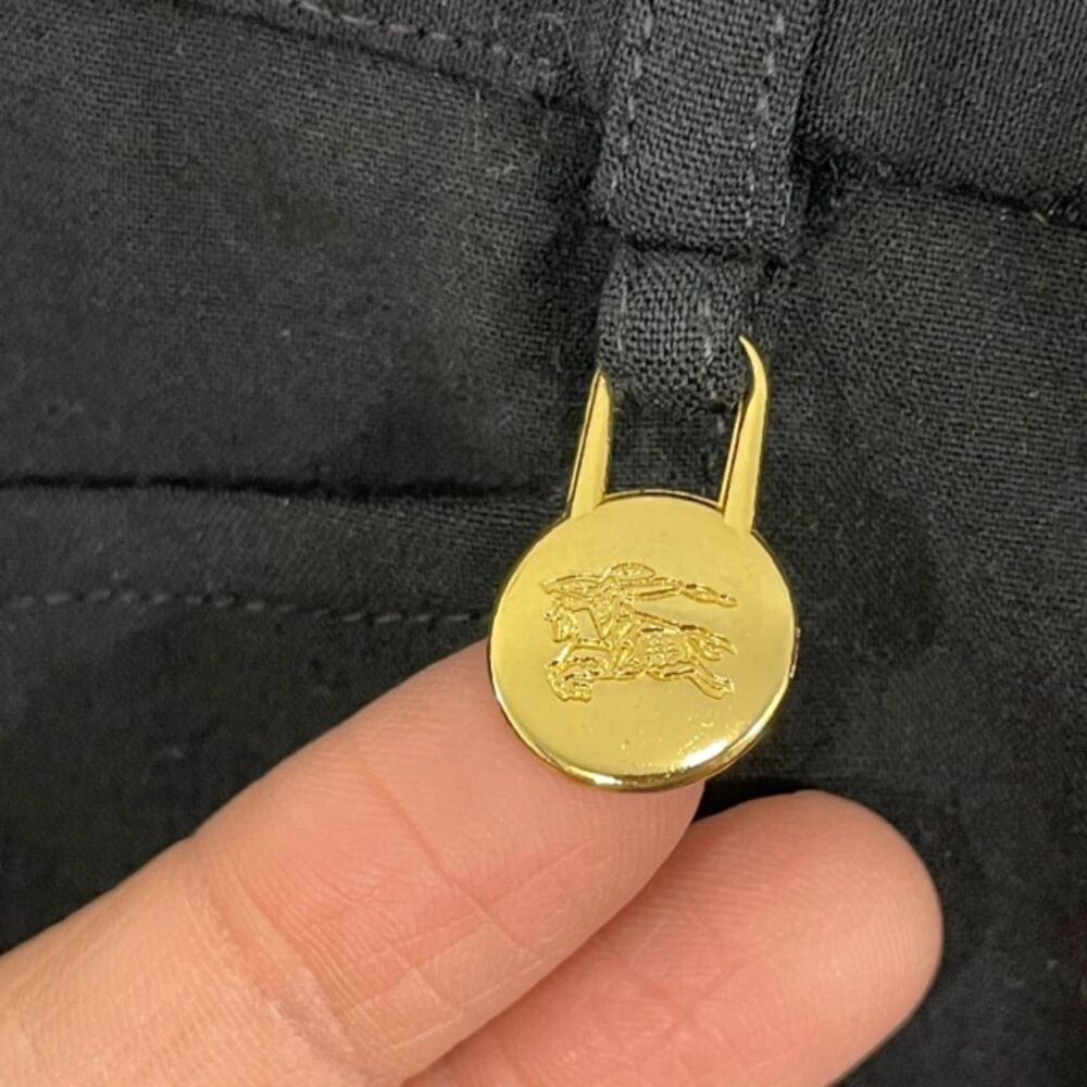 Burberry Vintage Riding‎ Pants Breeches Black Size 12 Women's - Picture 5 of 9